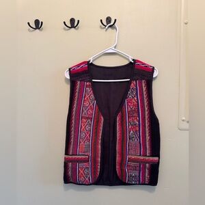 Colorful Patterned Vest